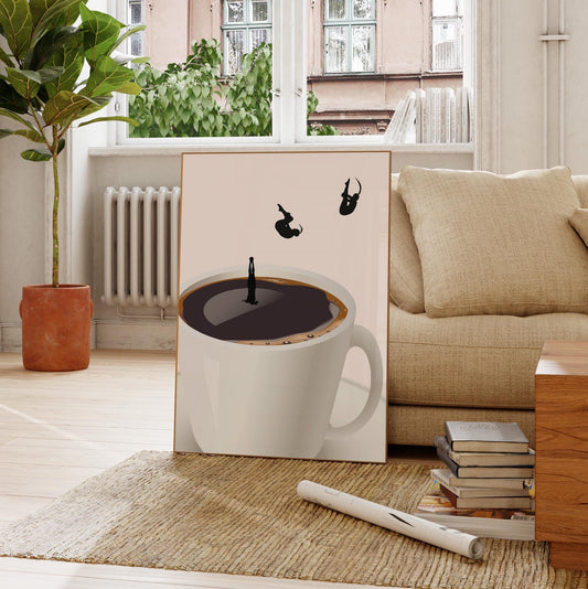 Coffee Poster, Kitchen Art – Digital Download A7