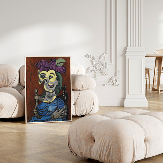 Pablo Picasso Avant-Garde Cubist Woman Poster