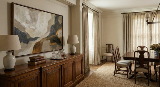 Abstract artwork Landscape Luxury Poster