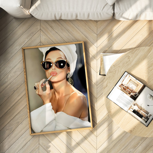 Glamorous Beauty Aesthetic Wall Art