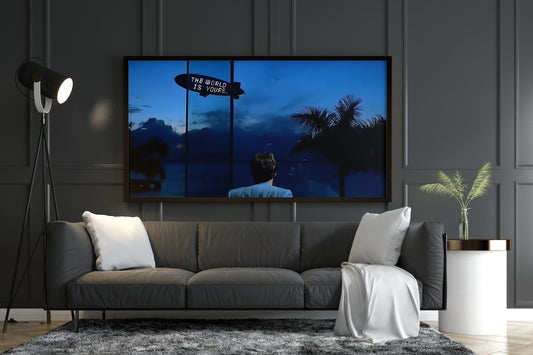 Scarface The World Is Yours Wall Art
