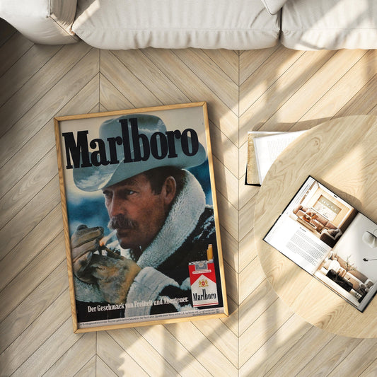 Vintage Marlboro Poster — Digital Poster (A1)