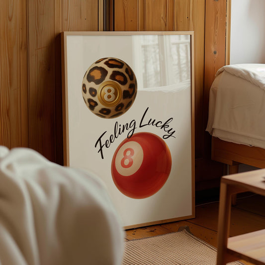 Lucky Ball Poster - Digital Download D1051