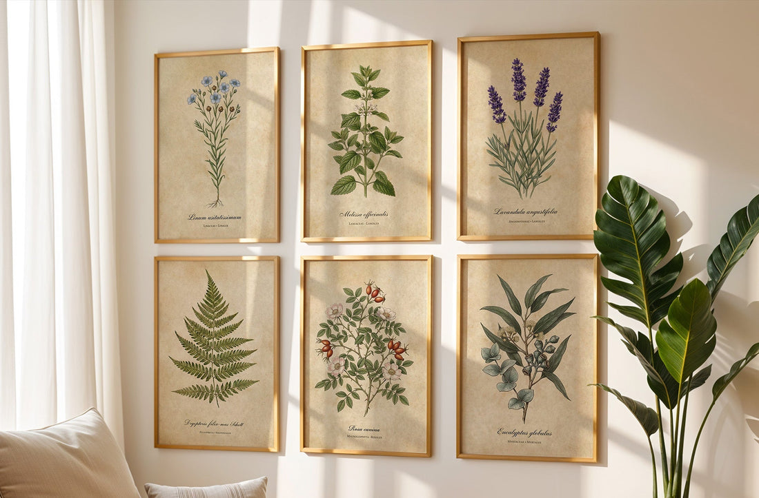 The Timeless Elegance of Vintage Botanical Prints in Modern Homes