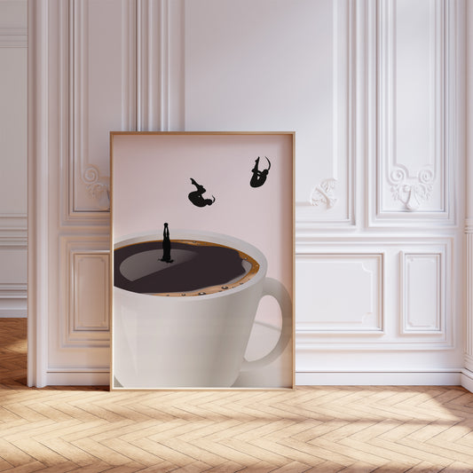 Coffee Funny Poster