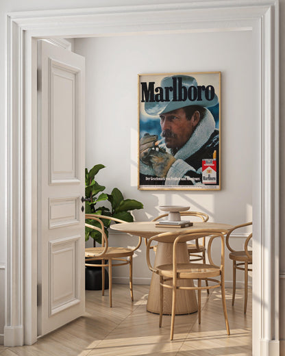 Vintage Marlboro Poster — Digital Poster (A1)