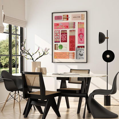Luxury Matchbox Poster - Digital Download D1042