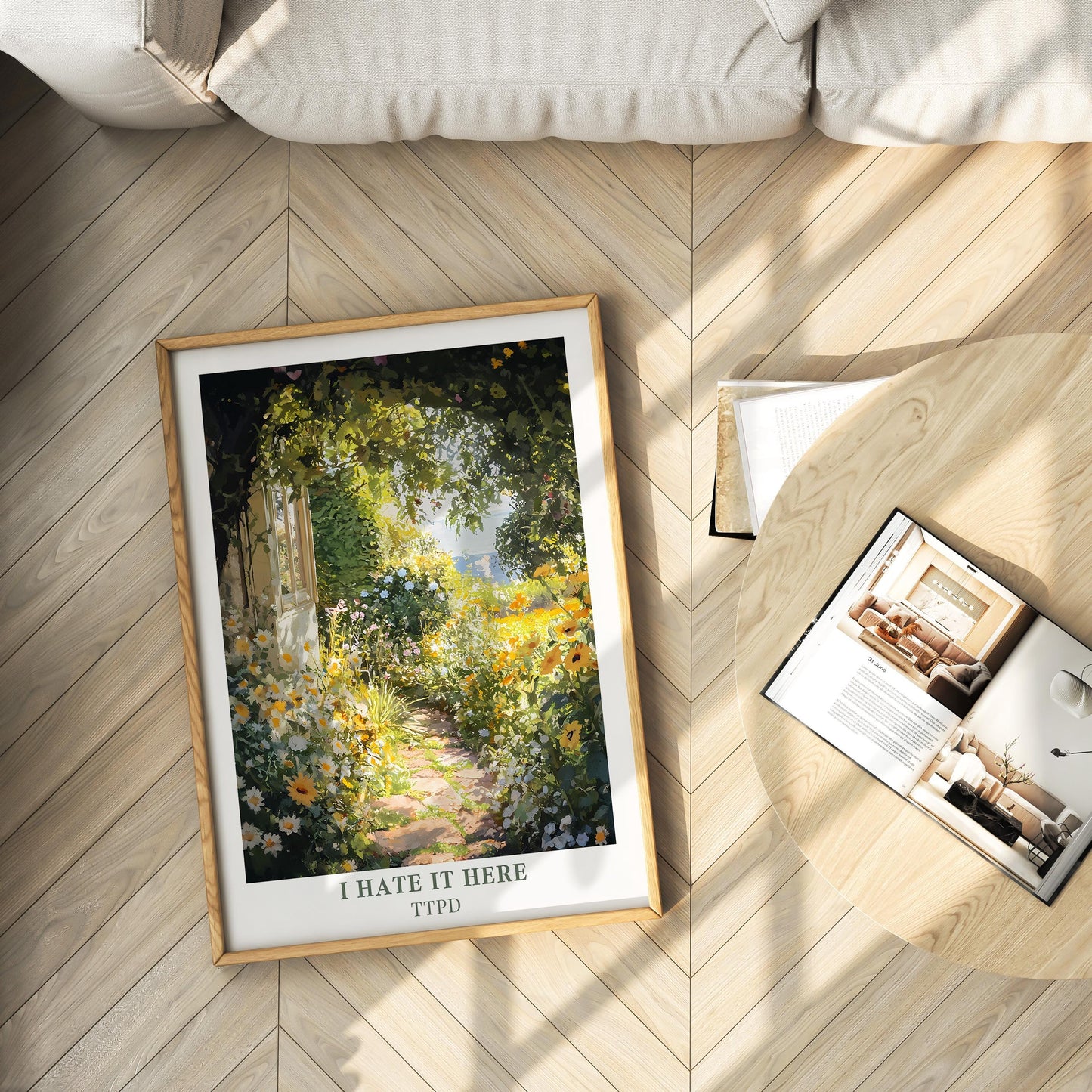 I Hate It Here Poster, Song Lyric Art – Digital Download B80