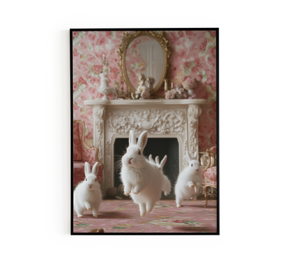 White Rabbits Poster