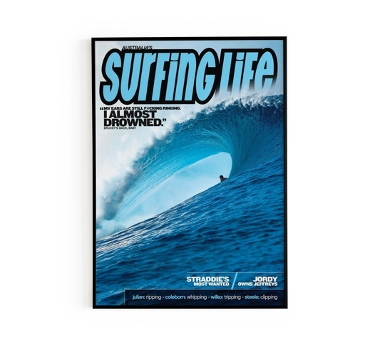 Australian Surf Magazine Poster