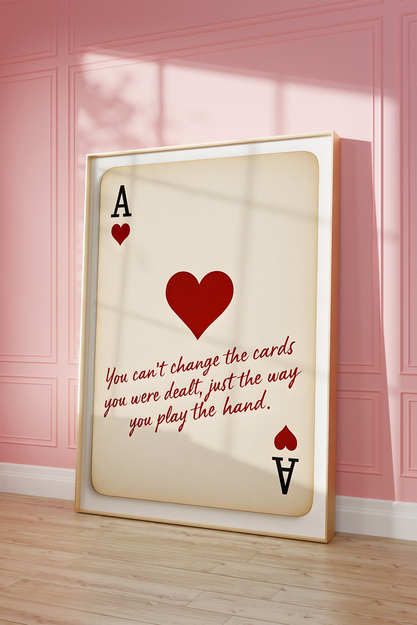Playing Card Print – Physical Poster (G04)