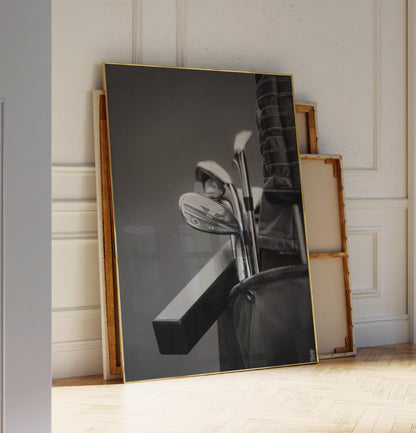 Vintage Golf Fashion Print - Digital Poster (E20)