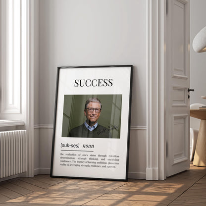 Set of 3 Definition Posters (Bill Gates, Steve Jobs, Elon Musk) — Digital Posters (W08)