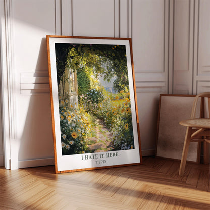 I Hate It Here Poster, Song Lyric Art – Digital Download B80