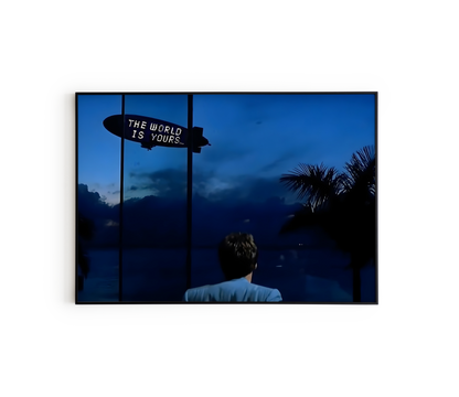 Scarface The World Is Yours Wall Art