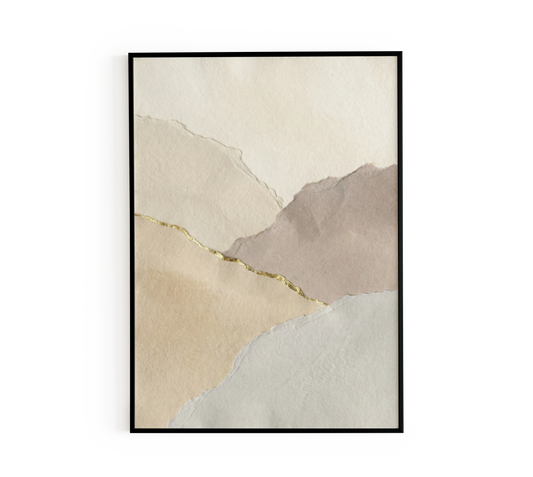Textured Sandstone Triptych Print