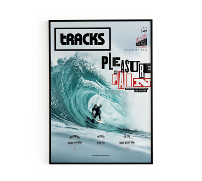 Vintage Surfing Magazine Poster