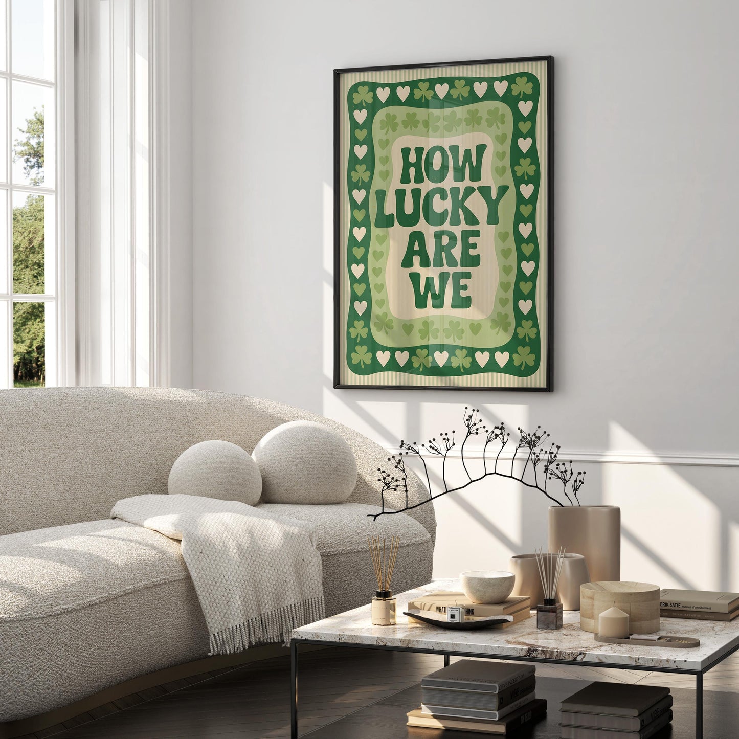 How Lucky Are We Print - Digital Poster (D101)