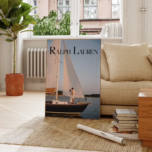 Nautical Sailing Wall Art, Yacht Decor