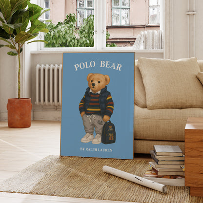 Classic Bear Poster, Digital Download (D42)