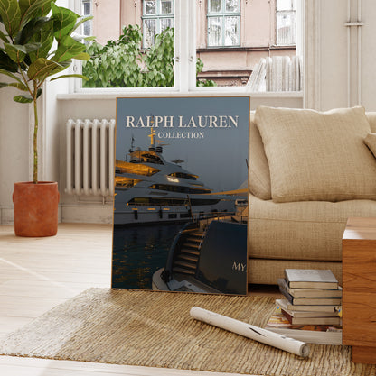 Luxury Boat Poster, Digital Download (D89)