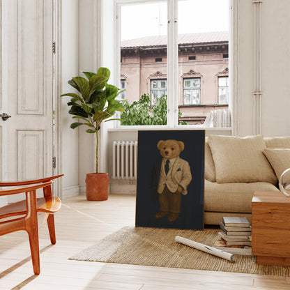 STYLE Polo Bear Poster, Nursery Print – Physical Print (D28)