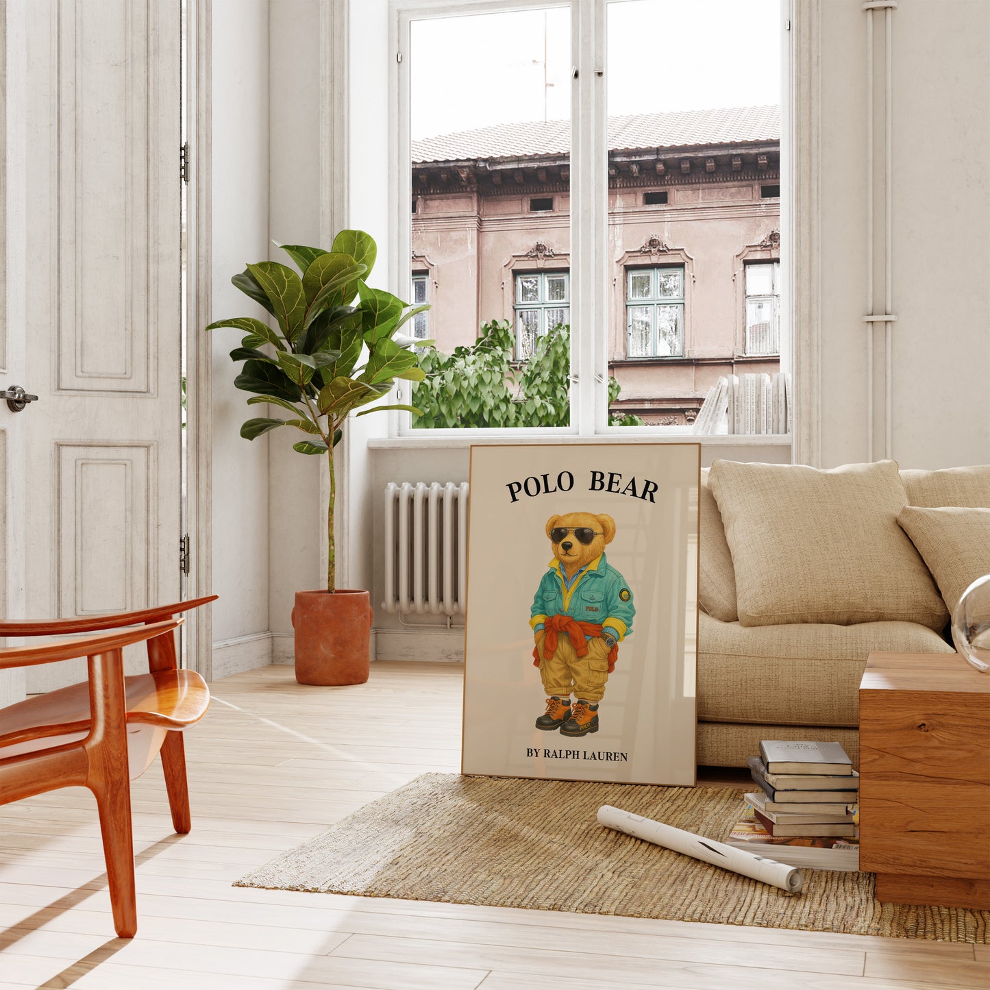 Adventurer Bear Wall Art