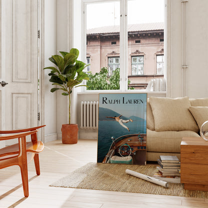 Yacht Poster, Fashion Art – Physical Print (C162)