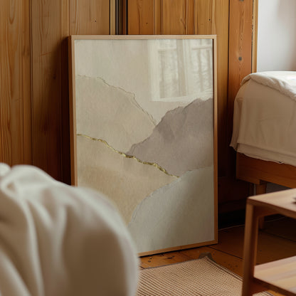 Textured Sandstone Triptych Print