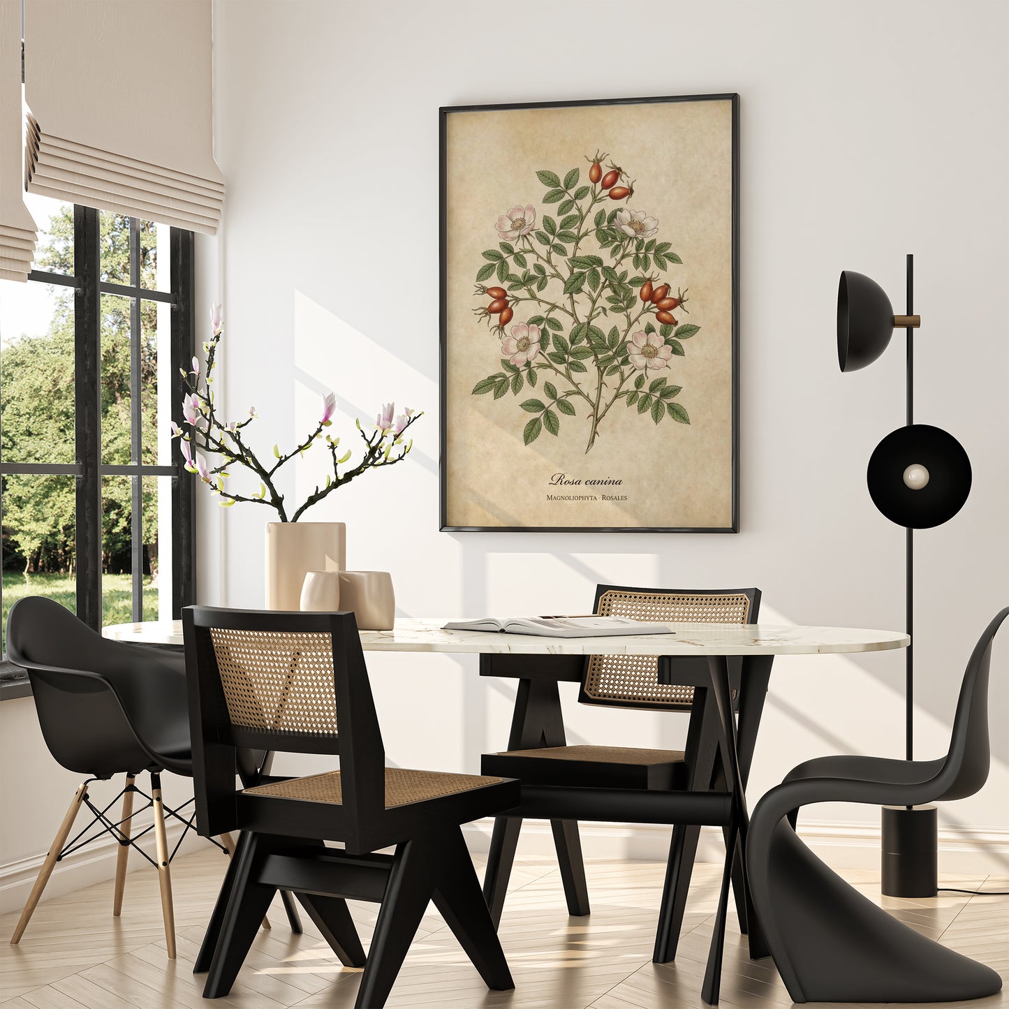 Botanical Rosa Canina Wall Art