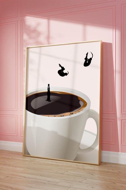 Coffee Poster, Kitchen Art – Digital Download A7