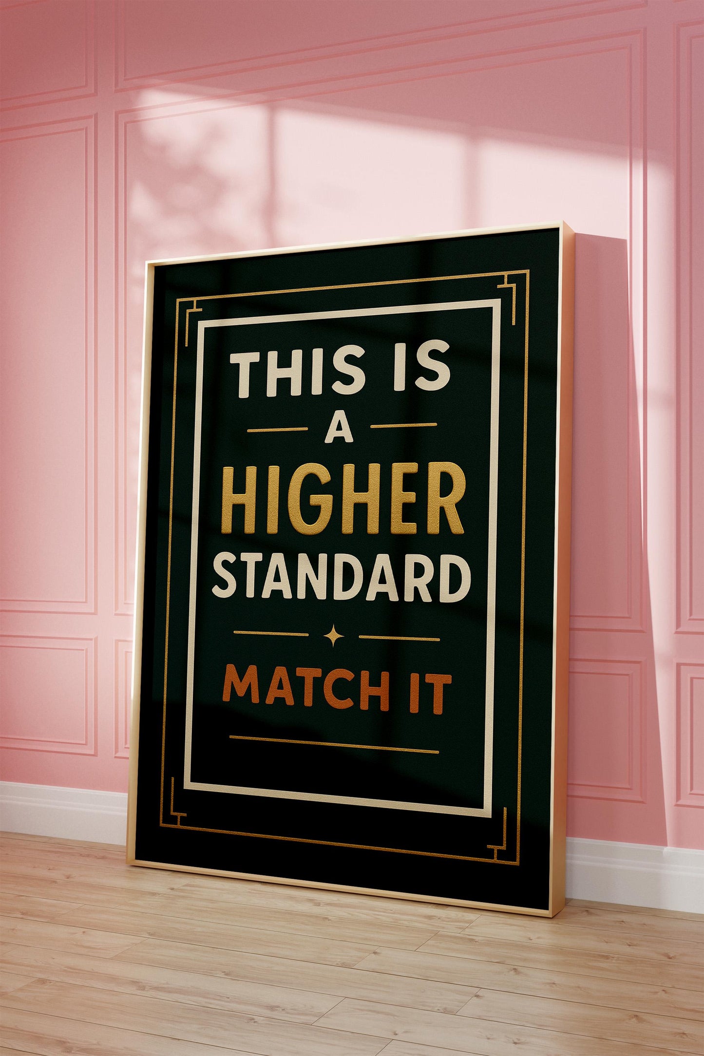 High Class Joint Poster, Funny Retro Wall Art – Digital Poster (G19)