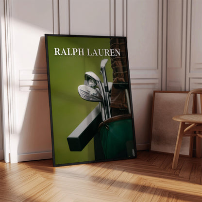 Golf Clubs Wall Art — Digital Poster (C220)
