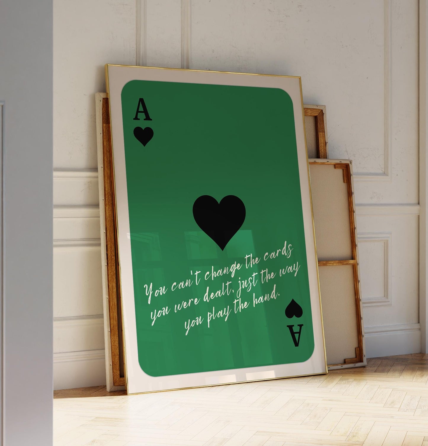 Lucky Set of 3 Posters, Clover Wall Art – Digital Download C191