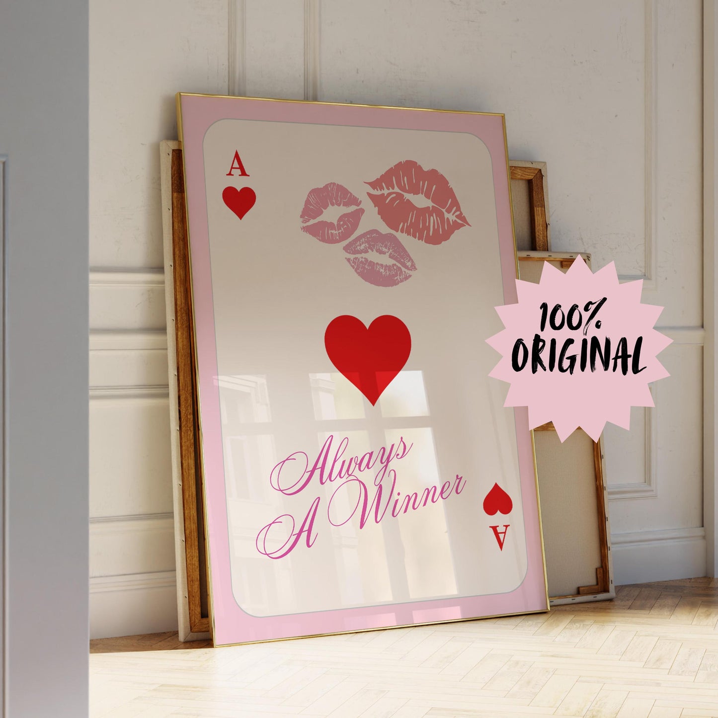 Always a Winner - Card Poster – Digital Download B108