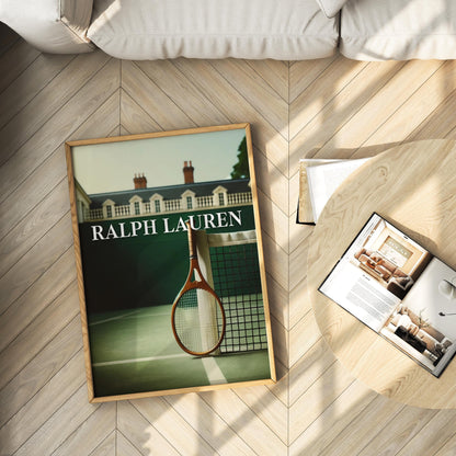 Ralph Lauren Tennis Poster — Digital Poster (C157)