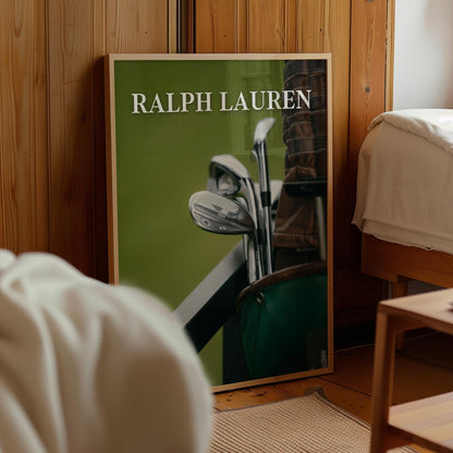 Golf Clubs Wall Art — Digital Poster (C220)