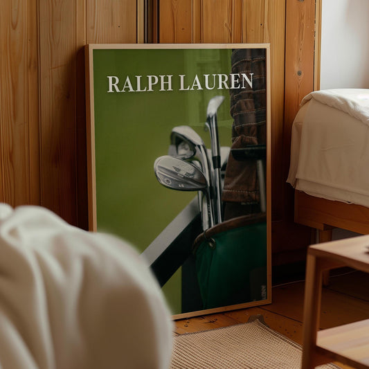 Golf Clubs Wall Art — Digital Poster (C220)