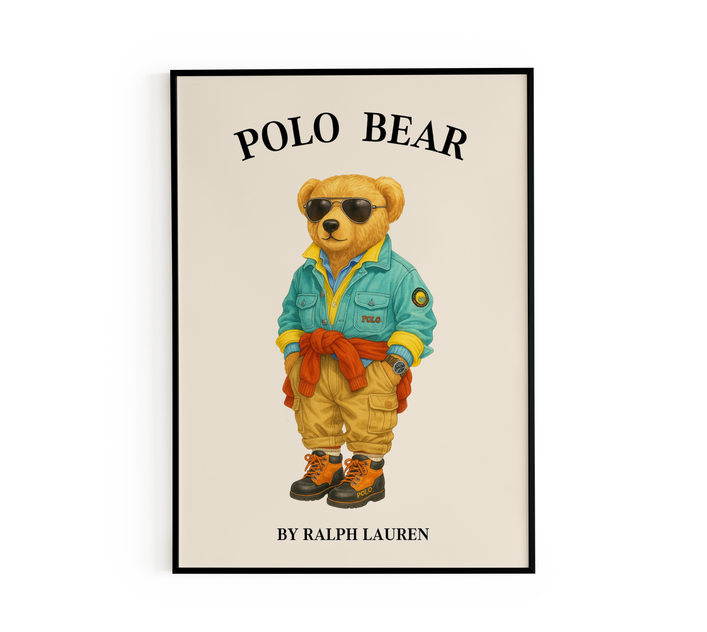 Adventurer Bear Wall Art