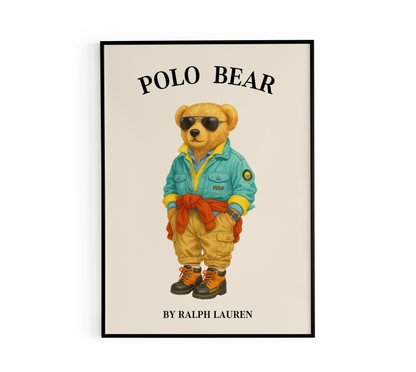 Adventurer Bear Wall Art