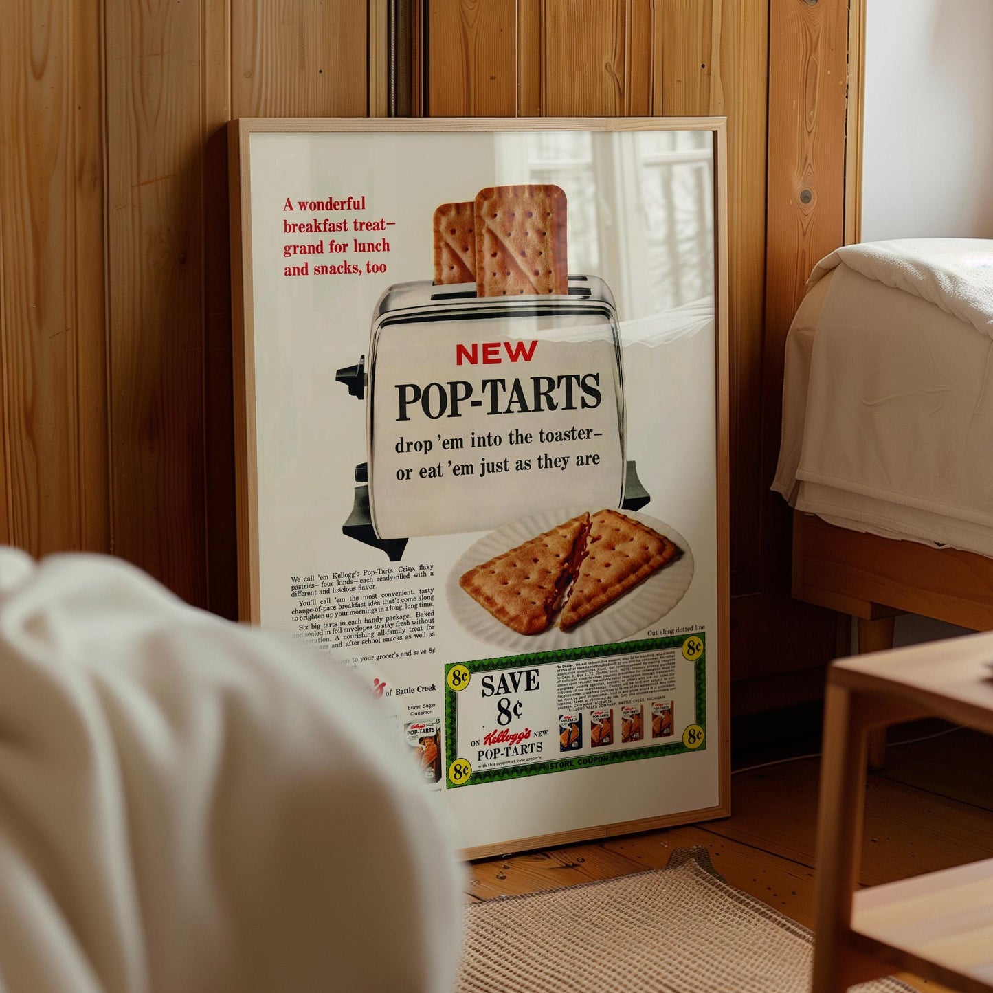 Kellogg’s Pop-Tarts Retro Breakfast Art – Digital Download D41