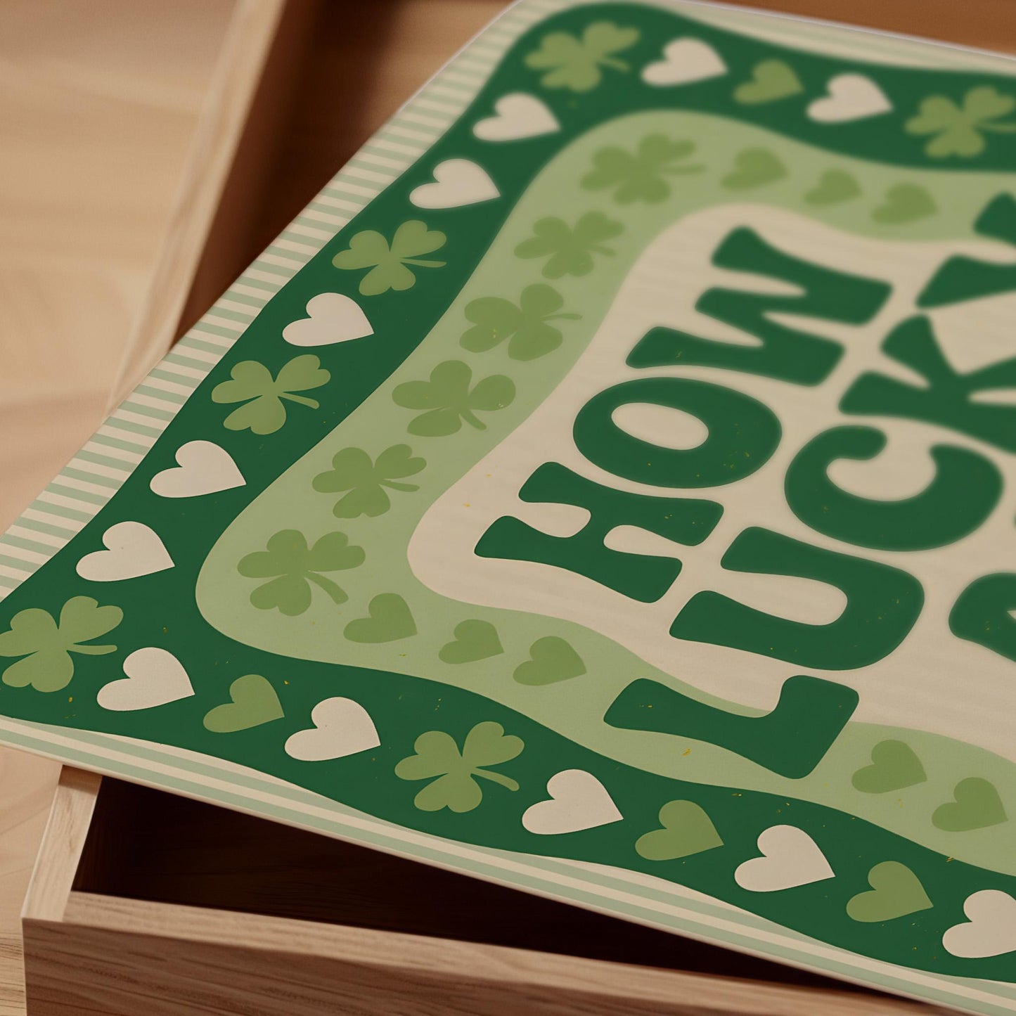 How Lucky Are We Print - Digital Poster (D101)