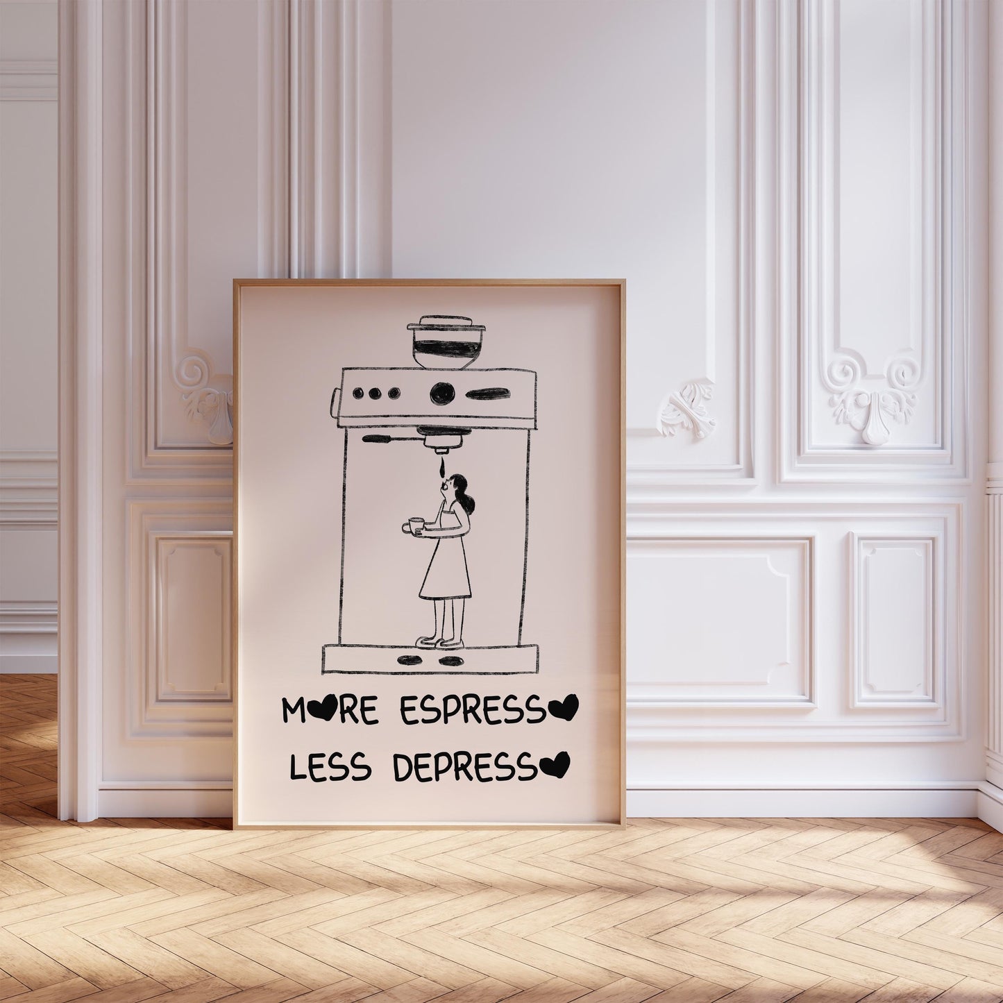 Funny Coffee Poster – Digital Download A21