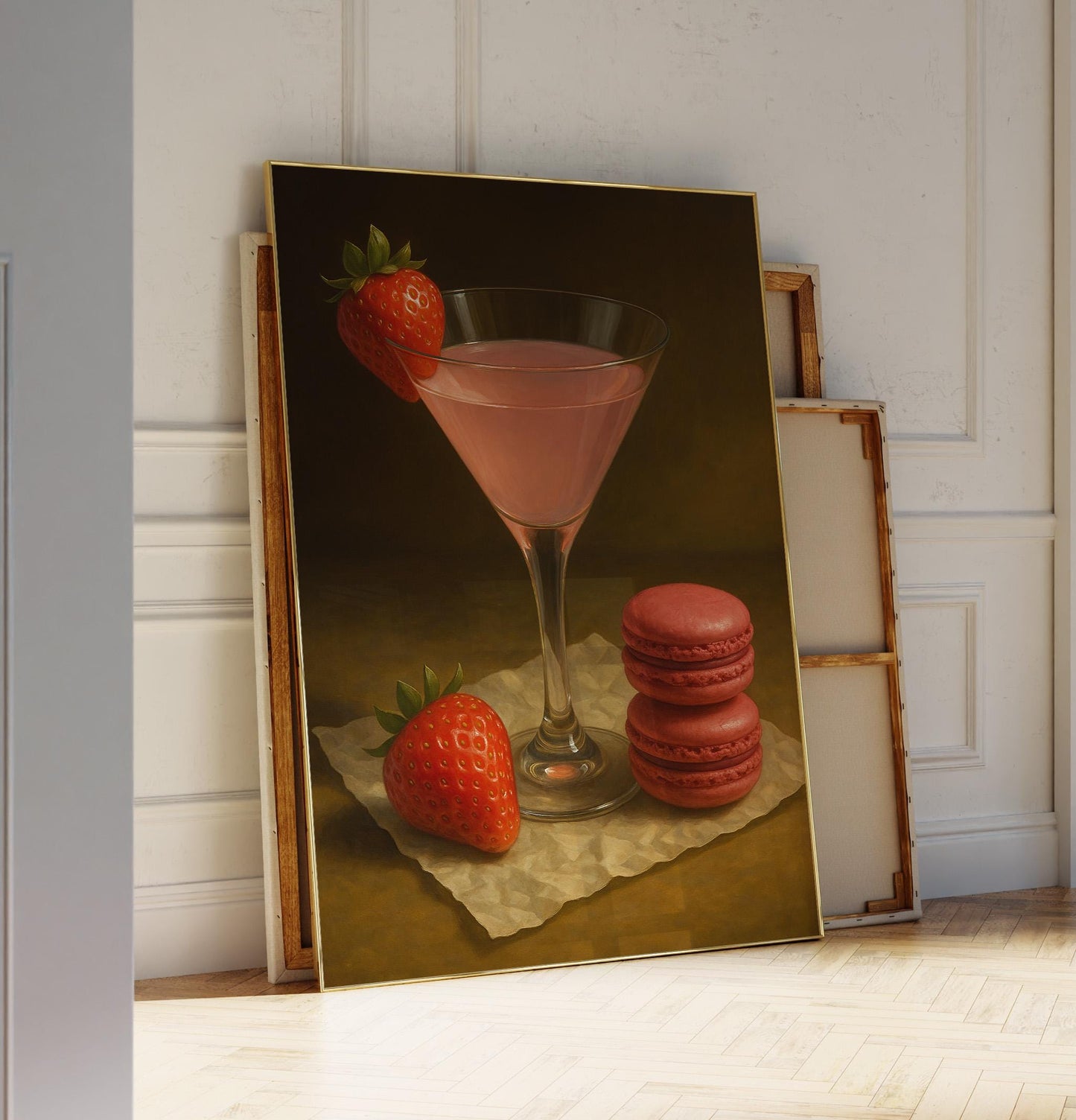 Martini Poster Set, Cocktail Wall Art – Digital Poster (D50)