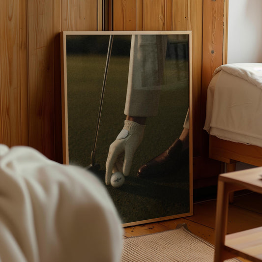Vintage Golf Poster — Digital Poster (F02)