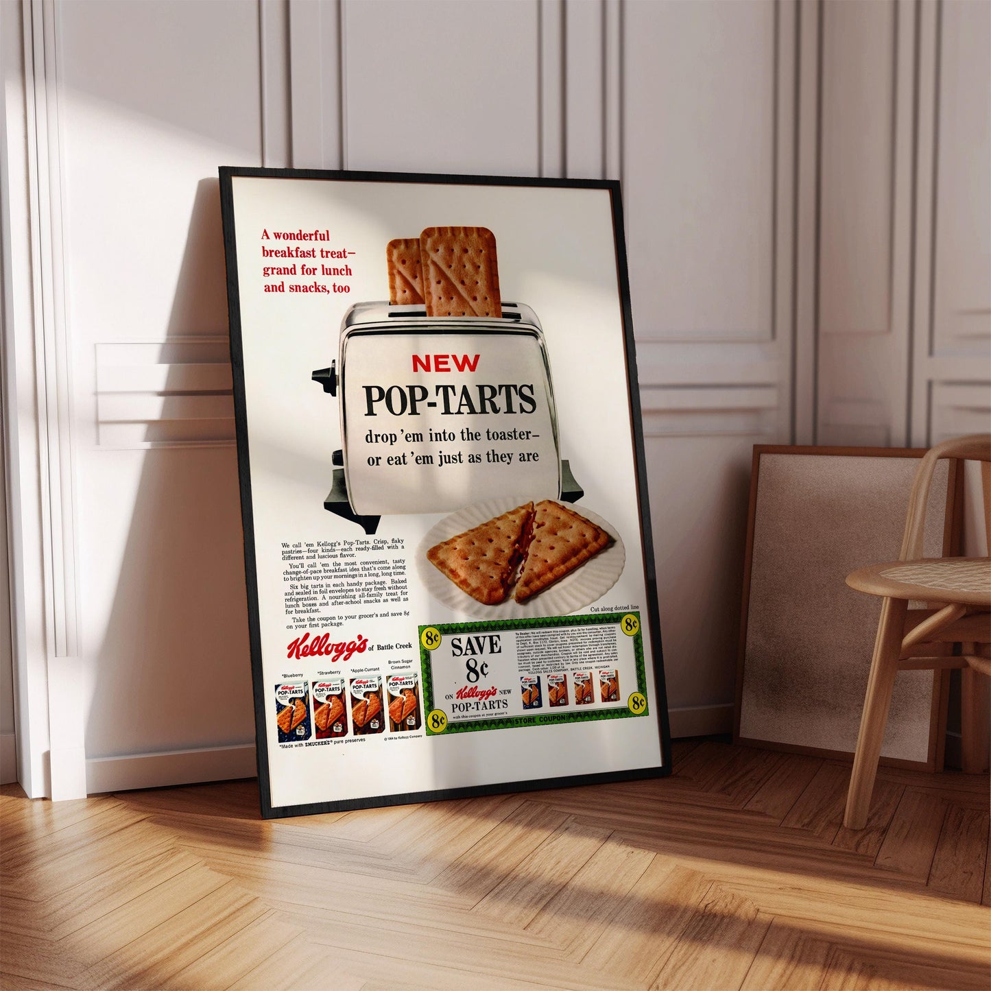 Kellogg’s Pop-Tarts Retro Breakfast Art – Digital Download D41