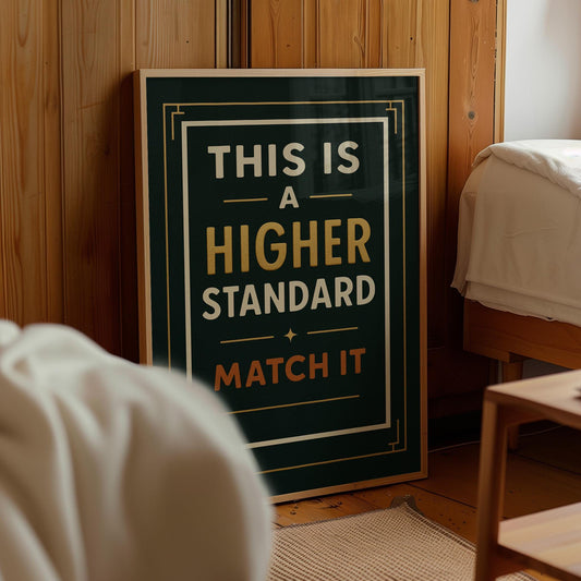 High Class Joint Poster, Funny Retro Wall Art – Digital Poster (G19)