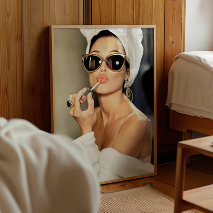 Glamorous Beauty Aesthetic Wall Art