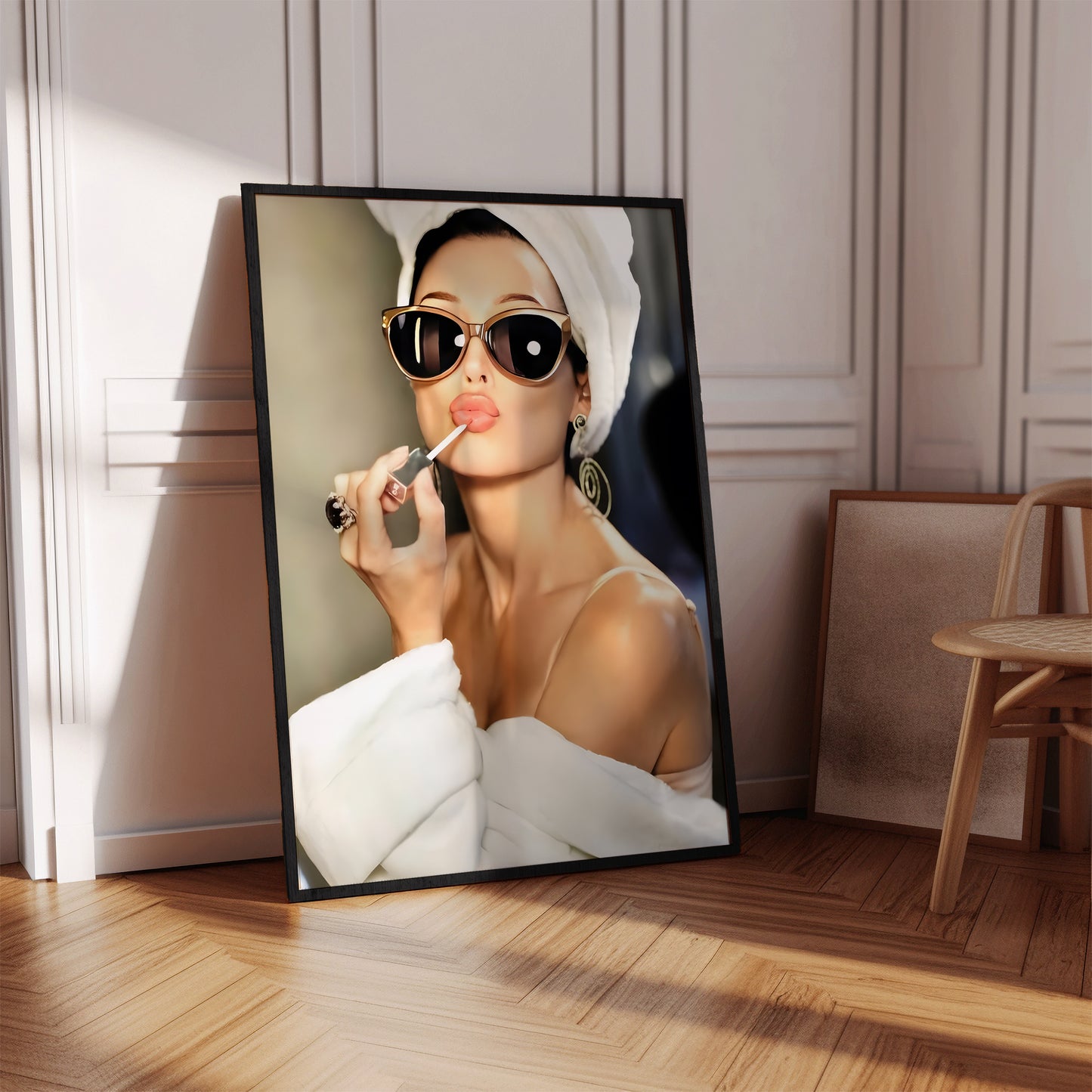 Glamorous Beauty Aesthetic Wall Art