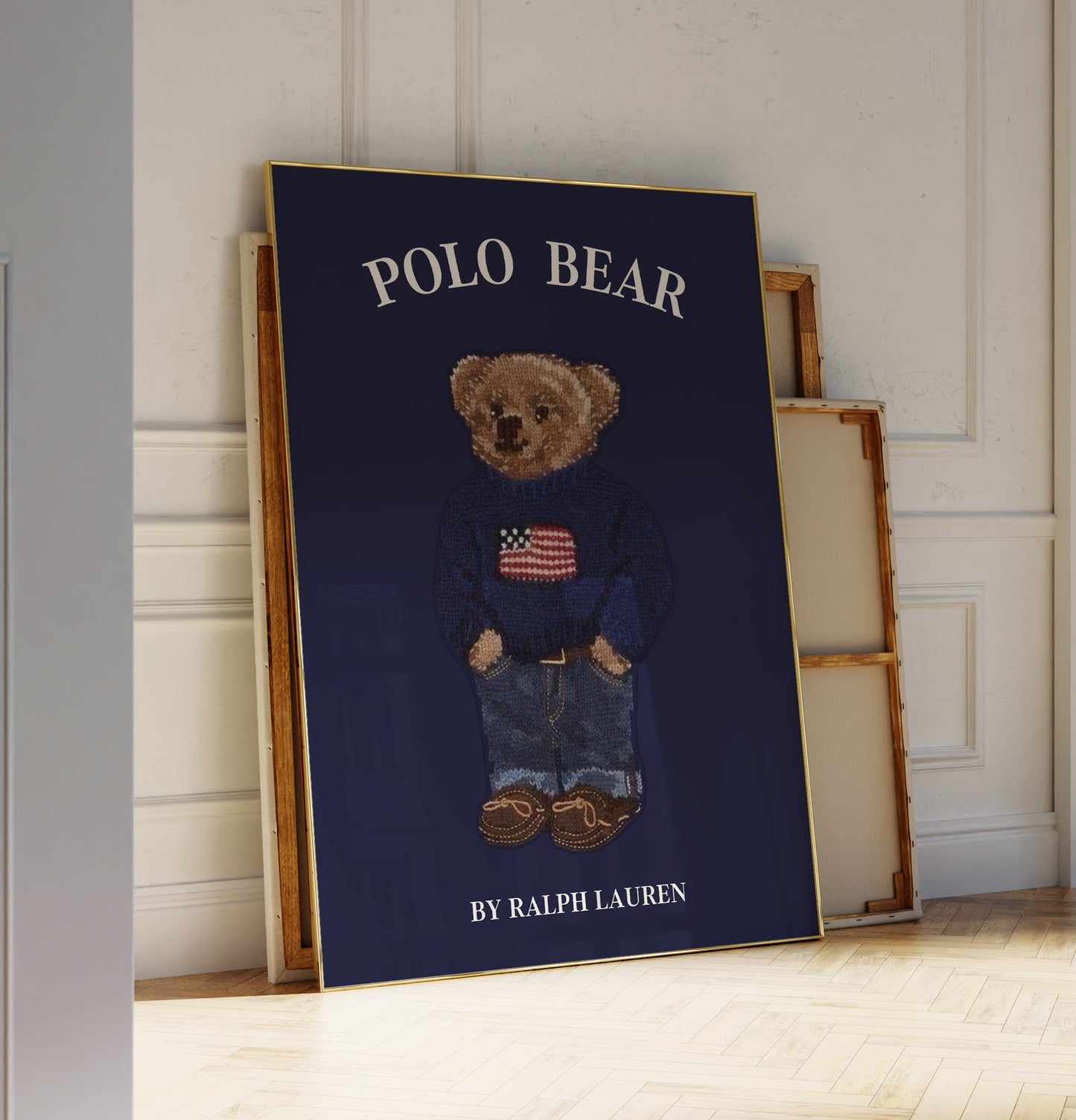 Blue Bear Poster - Digital Download - B201